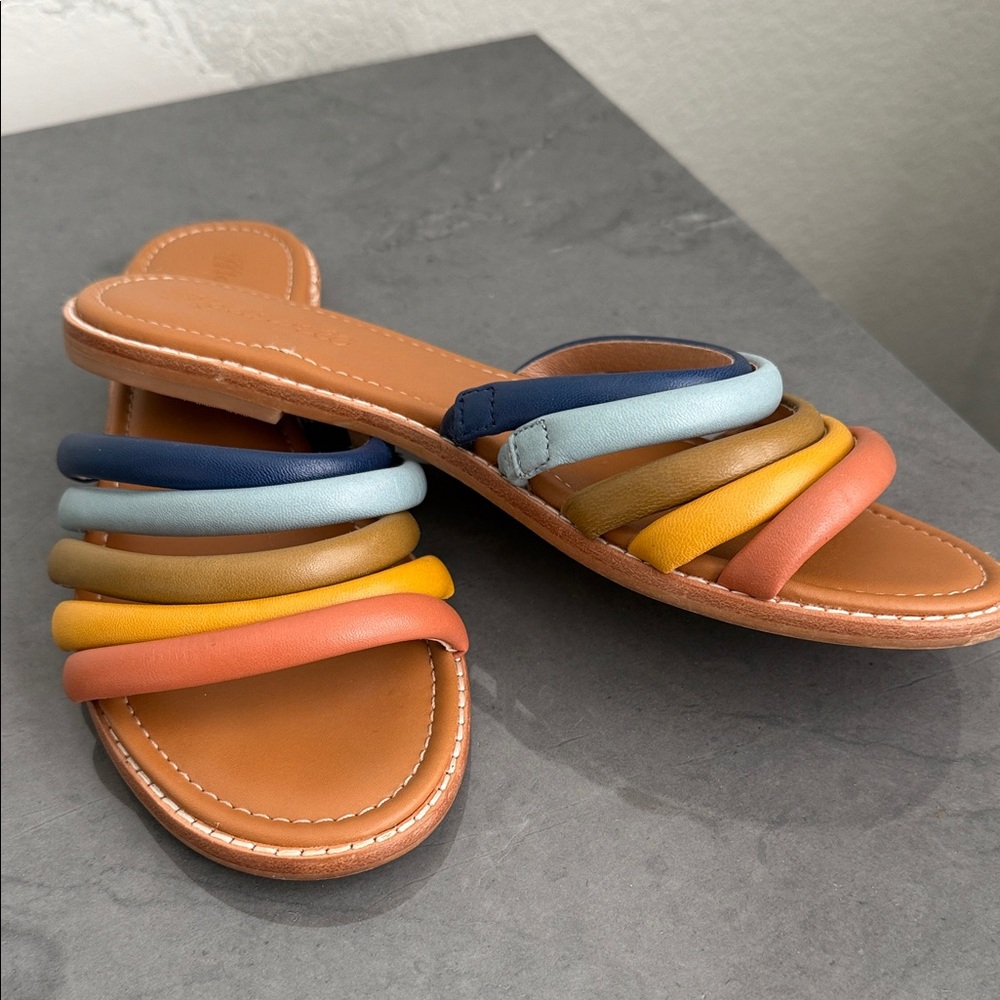 Madewell Multi-Color Strappy Sandals